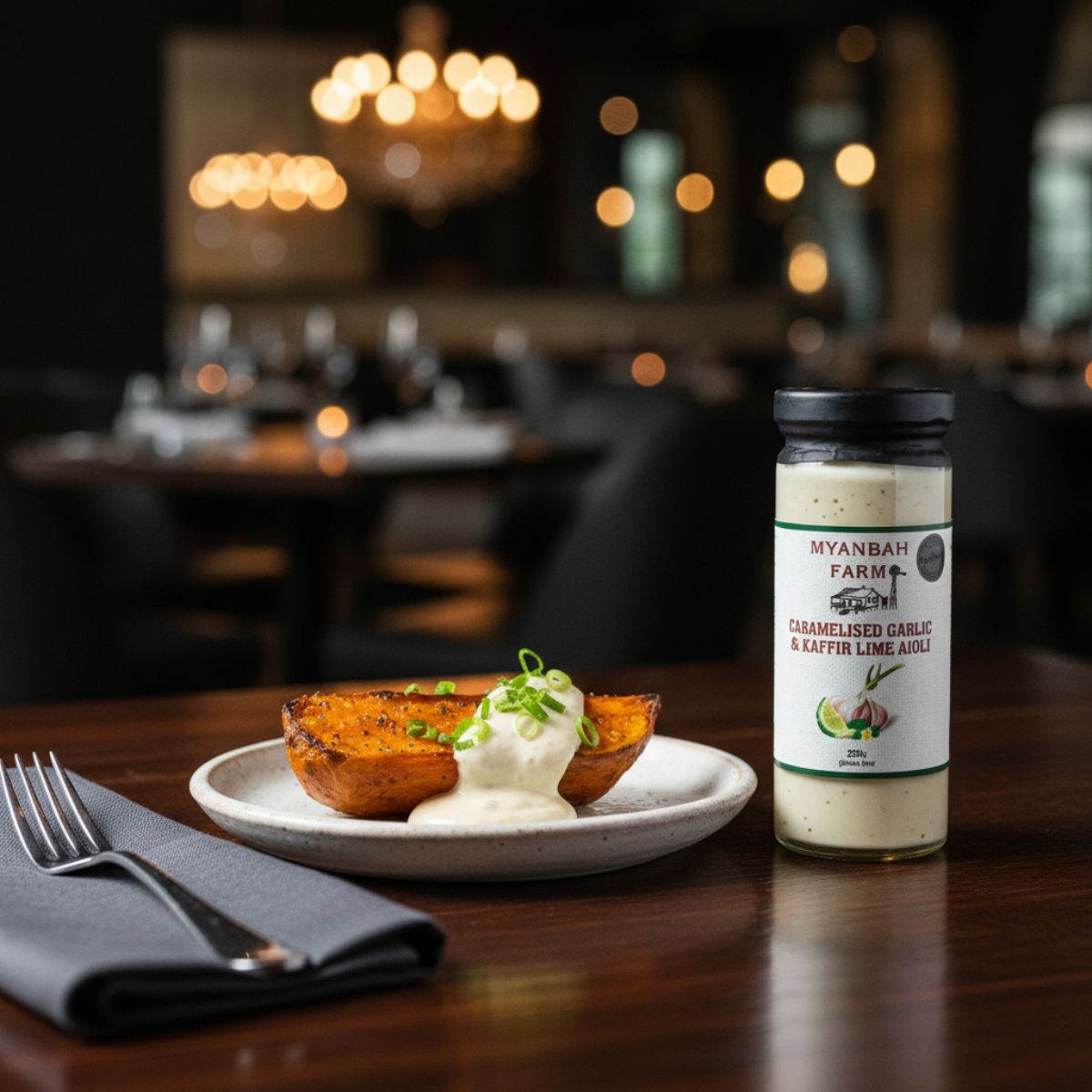 Caramelised Garlic & Kaffir Lime Aioli Pantry Essentials Six Pack