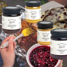 Christmas Sauces Brandy Custard Brandy Butter Cranberry Sauce and Ham Glaze
