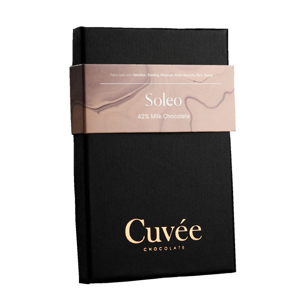 Cuvee Soleo 42% Milk Chocolate 70g