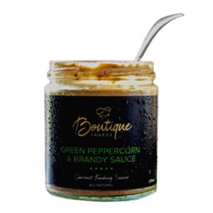 Green Peppercorn & Brandy Sauce