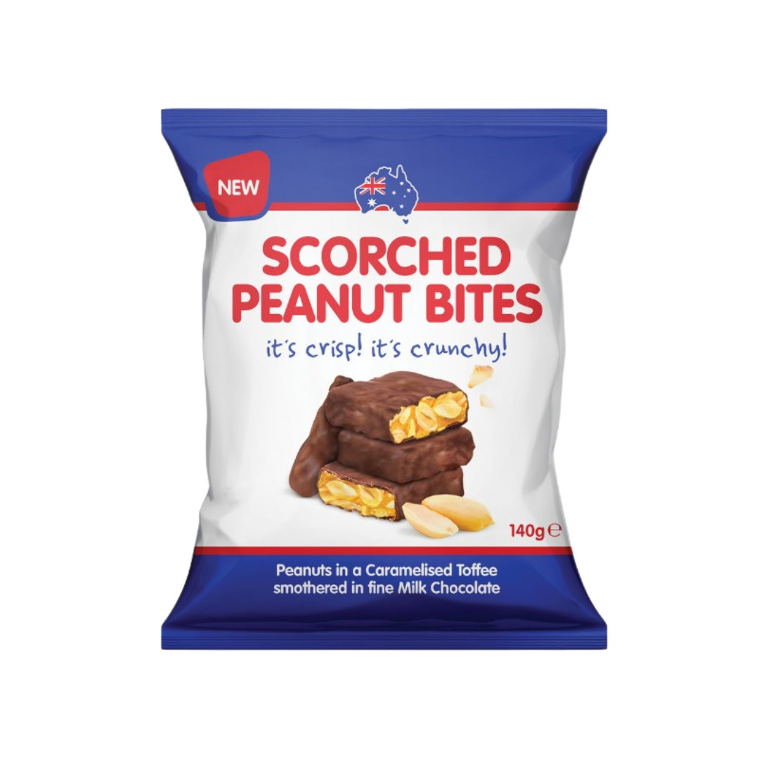 Scorched Peanut Bites 140g 1 Scorched Peanut Bites 140g