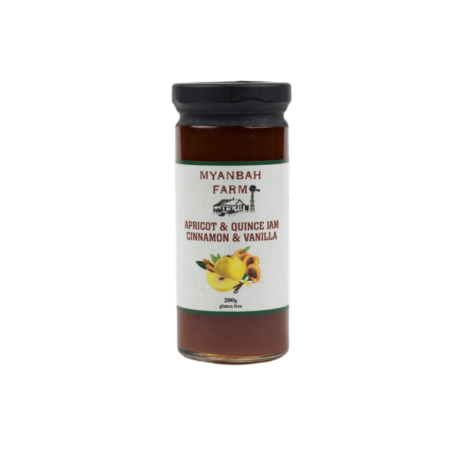 Apricot and Quince Jam by Myanbah Farm - Fine Gourmet jam from the hunter valley