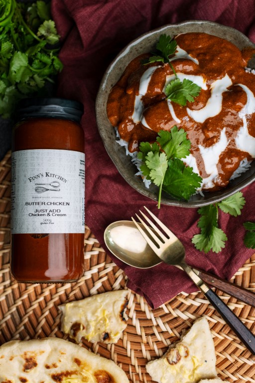 Butter Chicken JUST ADD Simmer Sauce by Finn's Kitchen of Hunter Valley Australia