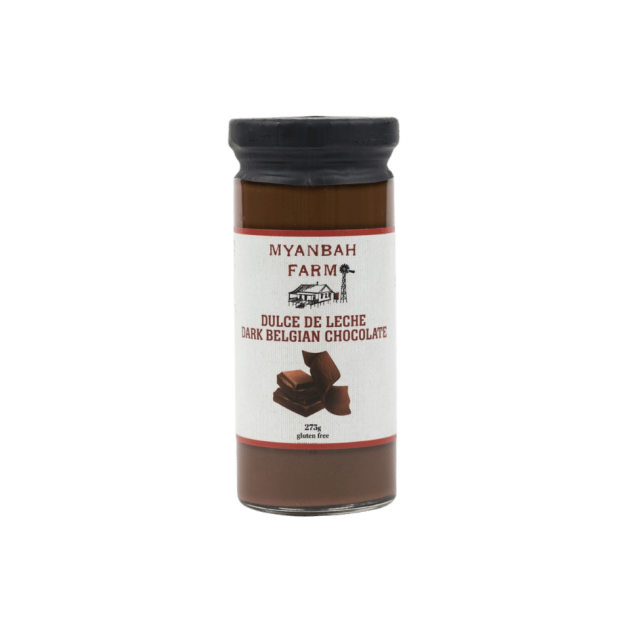 Dulce De Leche Dark Belgian Chocolate by Myanbah Farm made in the hunter valley, NSW Australia