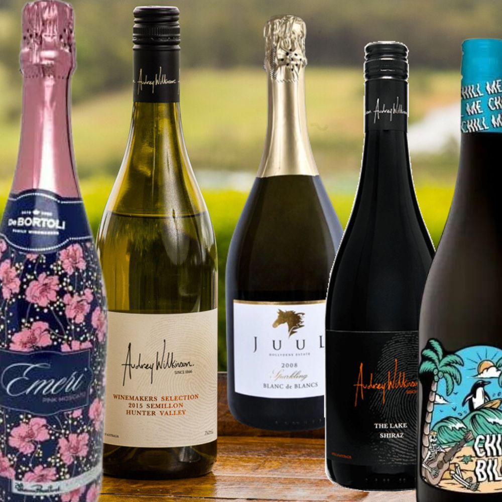Hunter Valley Wine for Gifts with Gourmet Goodies - Award Winning Australian wines.