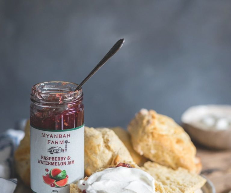 Raspberry & Watermelon Jam - Styled 1 - Myanbah