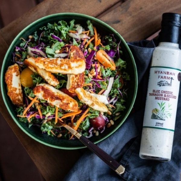 Kale And Haloumi Slaw Recipe - Myanbah Farm