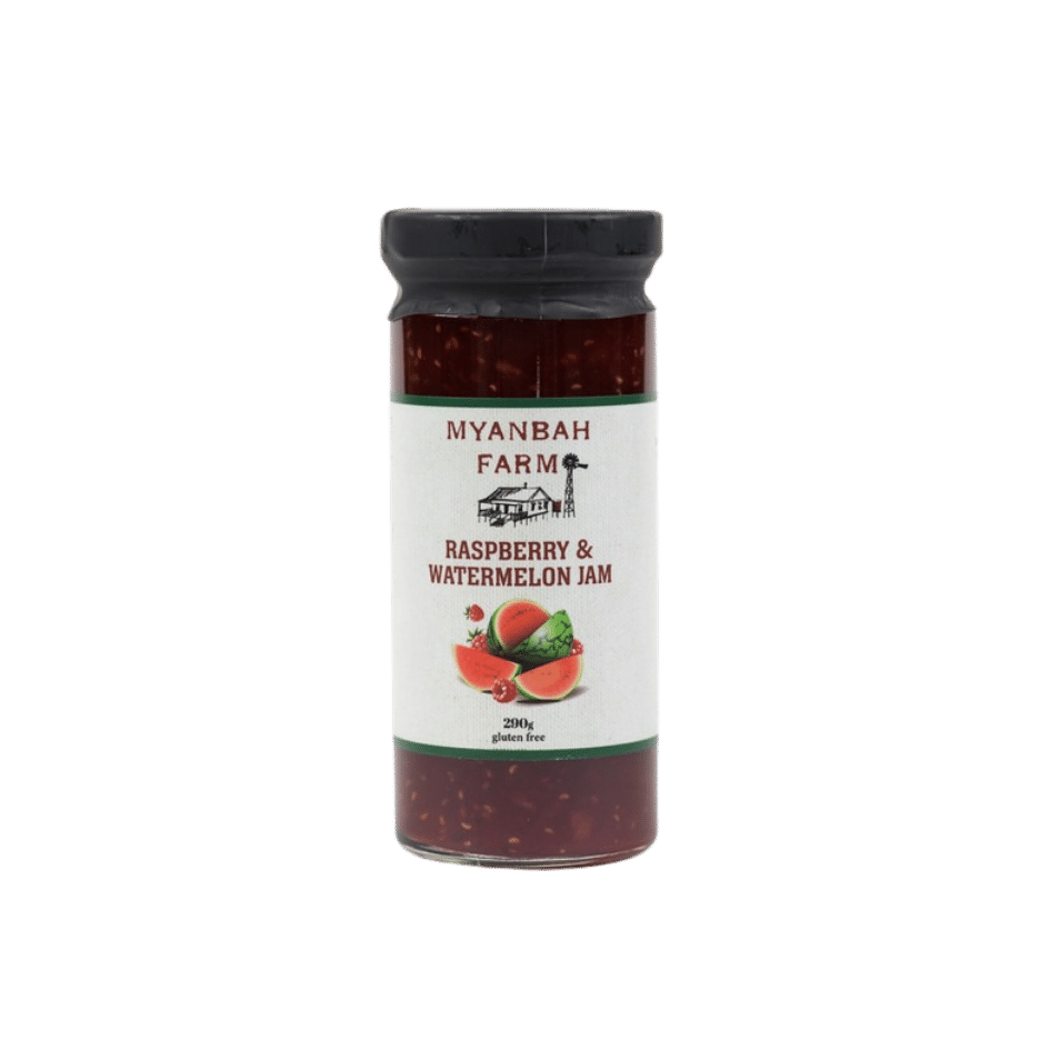 Raspberry Watermelon Jam aGsdfasdfarlic and Lime Aioli by Myanbah Farm made in the hunter valley, NSW Australiaamelised Garlic and Lime Aioli by Myanbah Farm made in the hunter valley, NSW Australia