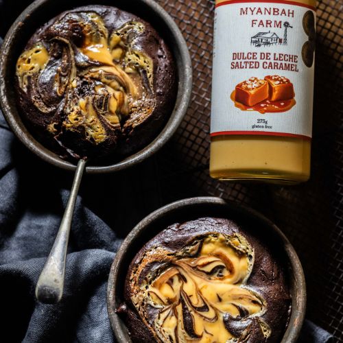 Dulce De Leche Chocolate Brownies