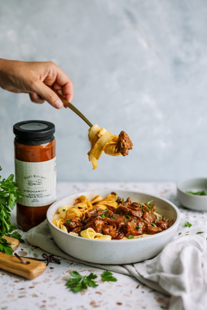 BEEF STROGANOFF 2 BY FINN'S KITCHEN (2)