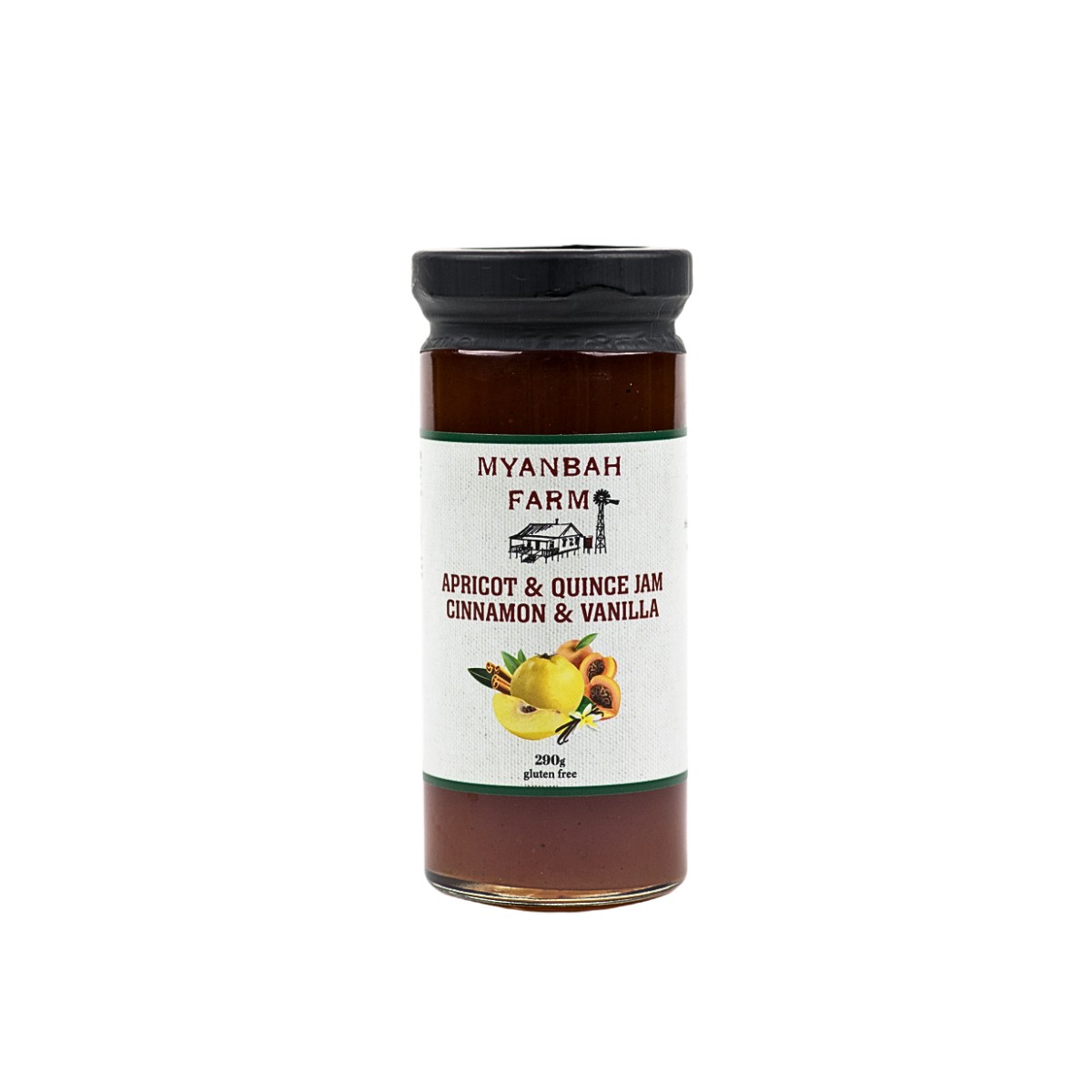 Apricot & Quince Jam With Cinnamon And Vanilla By Myanbah Farm Apricot & Quince Jam With Cinnamon And Vanilla By Myanbah Farm