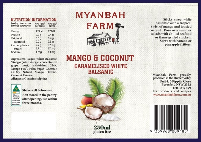Balsamic White Mango (Medium)
