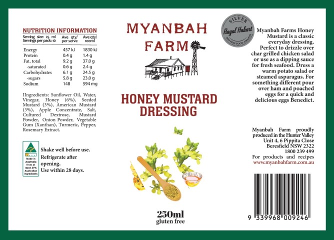 Dressing Honey Mustard (Medium)