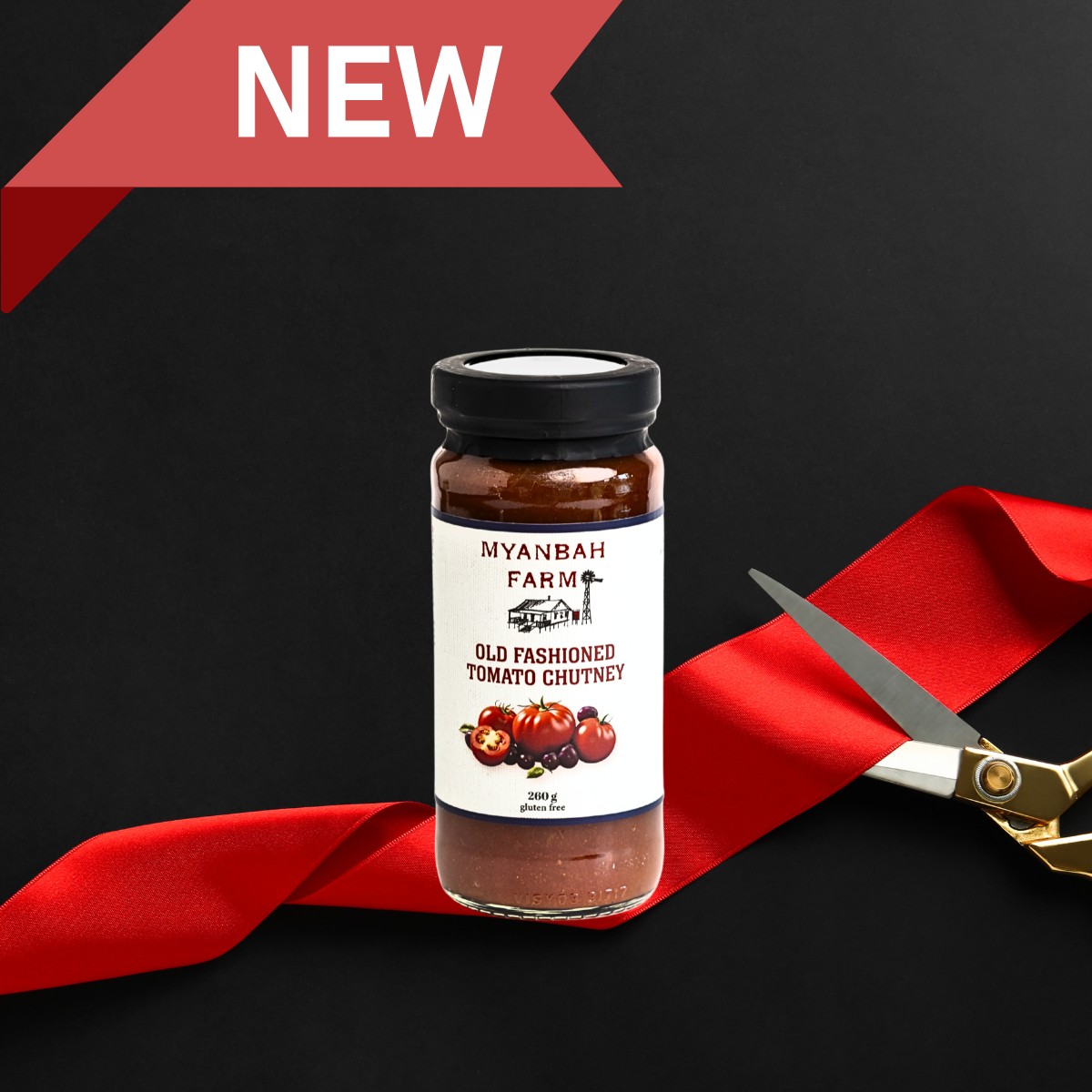 Styled Old Fashioned Tomato Chutney By Myanbah Farm