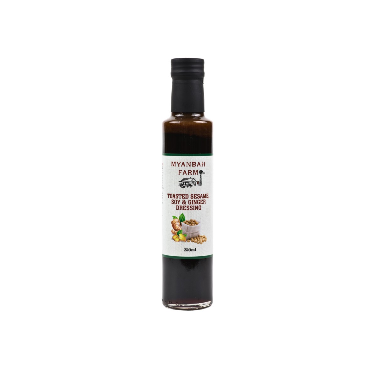 Toasted Sesame, Soy & Ginger Dressing By Myanbah Farm Toasted Sesame, Soy & Ginger Dressing By Myanbah Farm