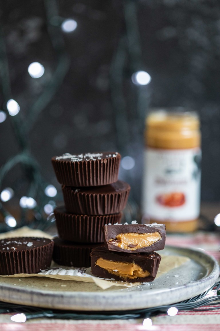 Dulce De Leche Salted Caramel - Styled 2 - Myanbah Chocolate Cups filled with Salted Caramel
