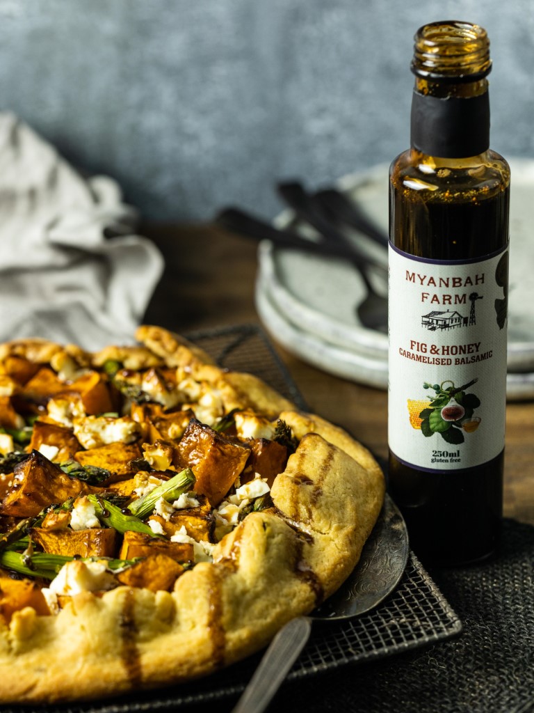 Fig & Honey Caramelised Balsamic - Styled 2 - Myanbah Pumpkin Asparagus Tart
