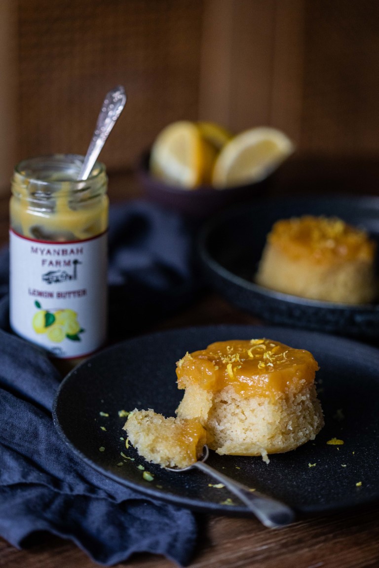 Lemon Butter - Styled 1 - Myanbah Steamed Pudding with Lemon Butter