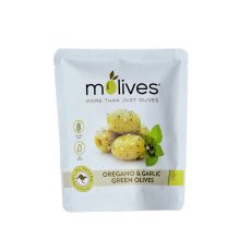 Oregano And Garlic Green Olives By Molives
