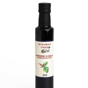 Raspberry & Vanilla Caramelised Balsamic by Myanbah Farm of the Hunter Valley