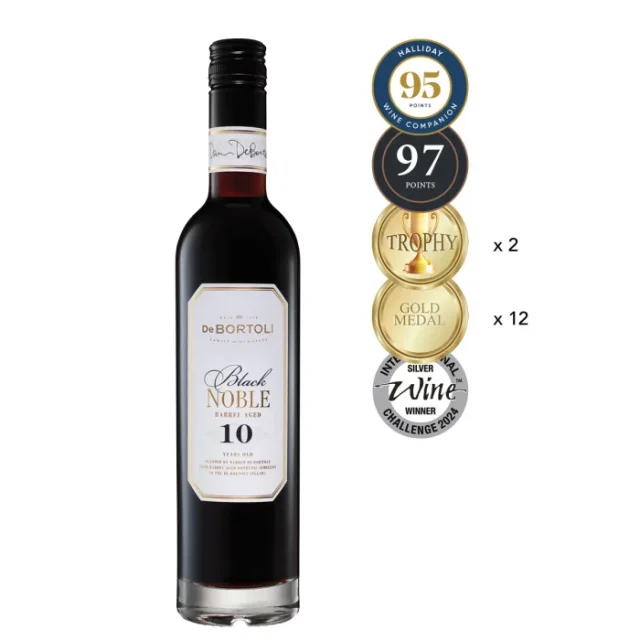 De Bortoli Black Noble Fortified Voted best worldwide, multi award winner - perfect with christmas puddings