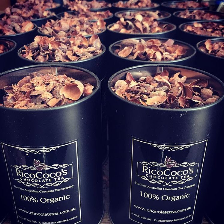 Loose leaf chocolate tea