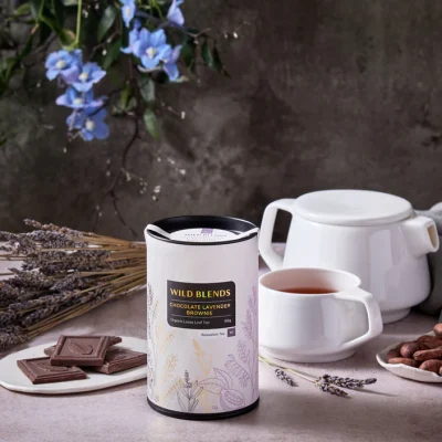 Chocolate Lavender Brownie by Wild Blends