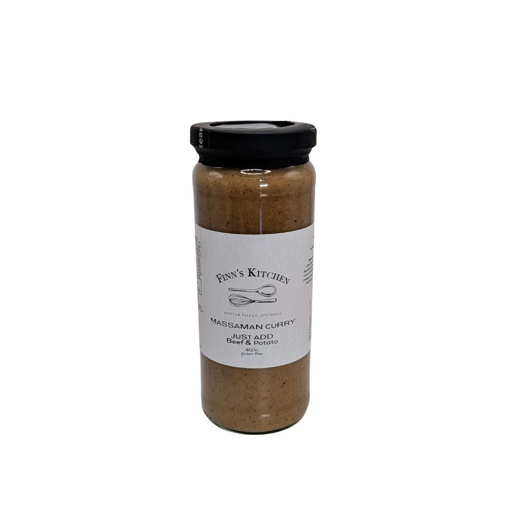 Just Add Massaman Simmer Sauce A rich, mildly spiced Thai curry infused with warm aromatic spices for a sweet-savory, comforting flavour. Just add meat, potatoes and creamy coconut milk.